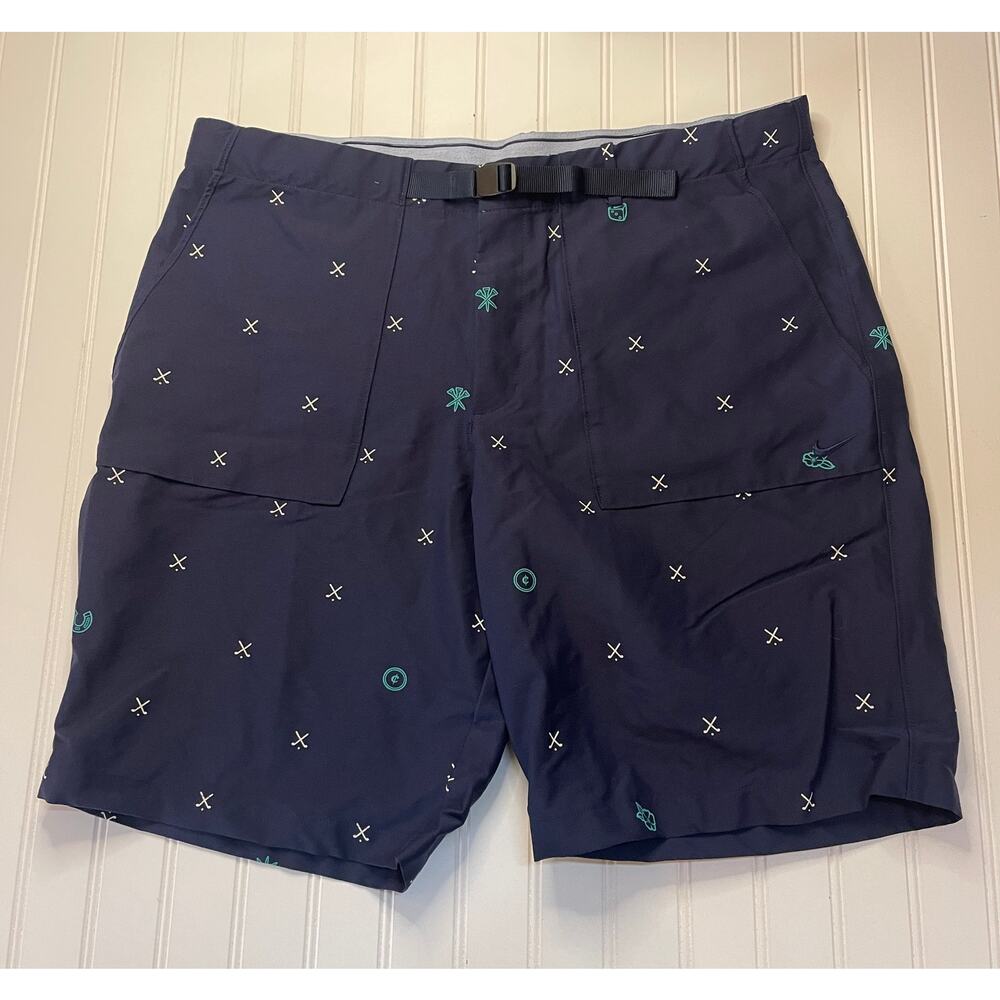 Nike Dri Fit Flex Charm Golf Shorts Resort Wear Casual Belt Slim Fit Mens‎ 40